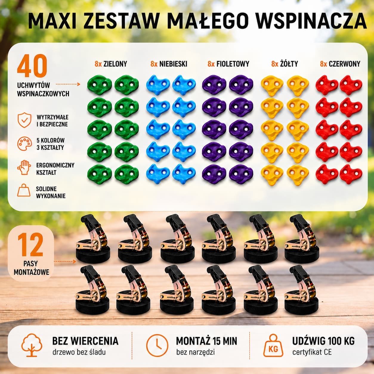 Mały Wspinacz — Domowy Plac Zabaw na Drzewie