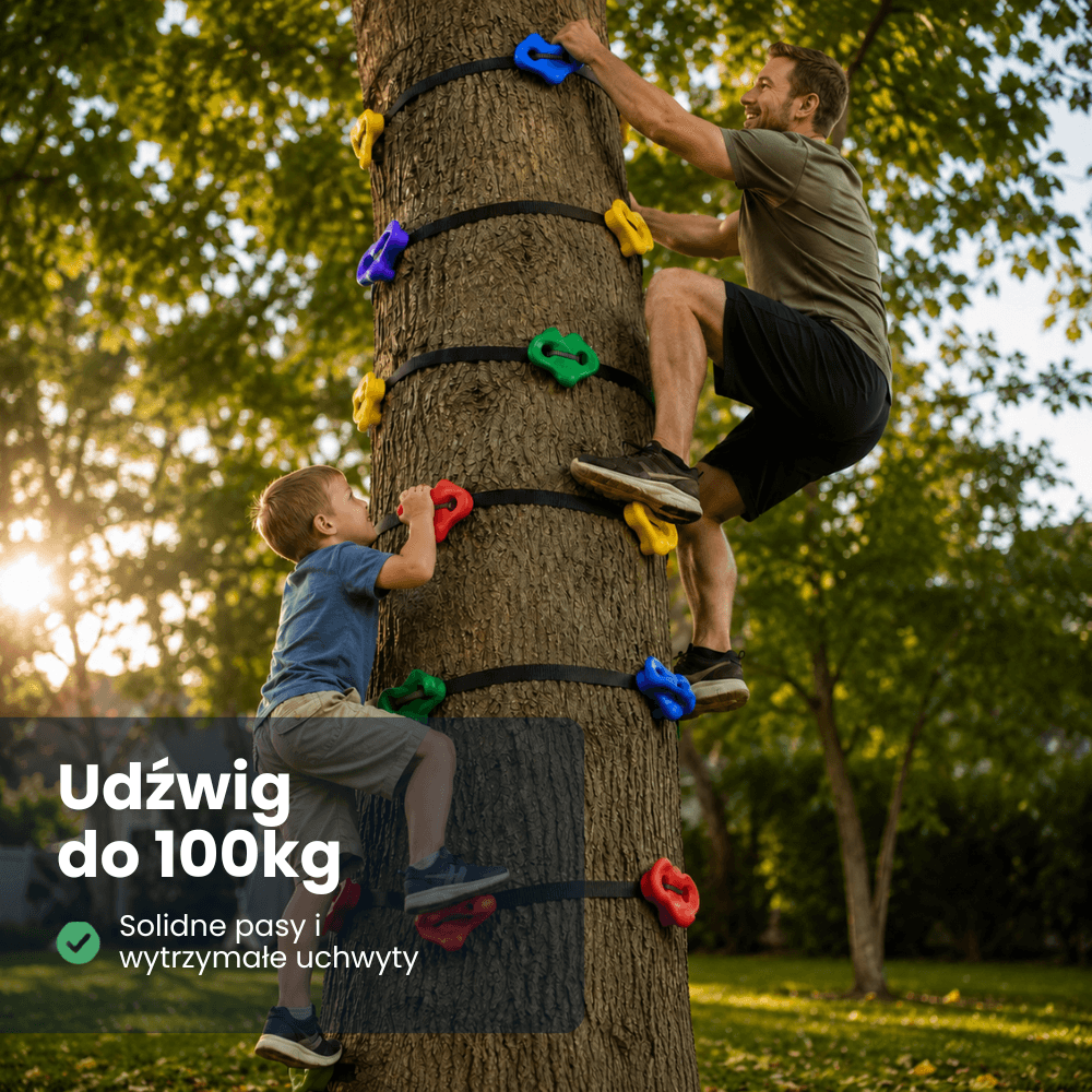 Mały Wspinacz — Domowy Plac Zabaw na Drzewie