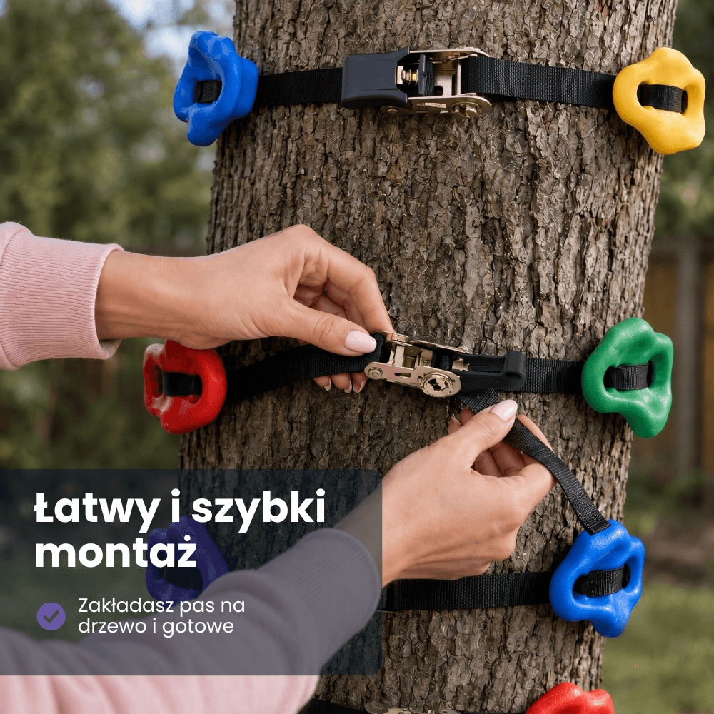 Mały Wspinacz — Domowy Plac Zabaw na Drzewie
